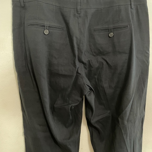 Vince Linen Blend Pants Size 12 | Lightweight Summer Trousers - Picture 3 of 9